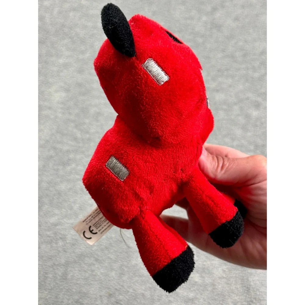 Mojang Minecraft Mooshroom Red Mushroom Cow Plush Stuffed Animal Toy 2013